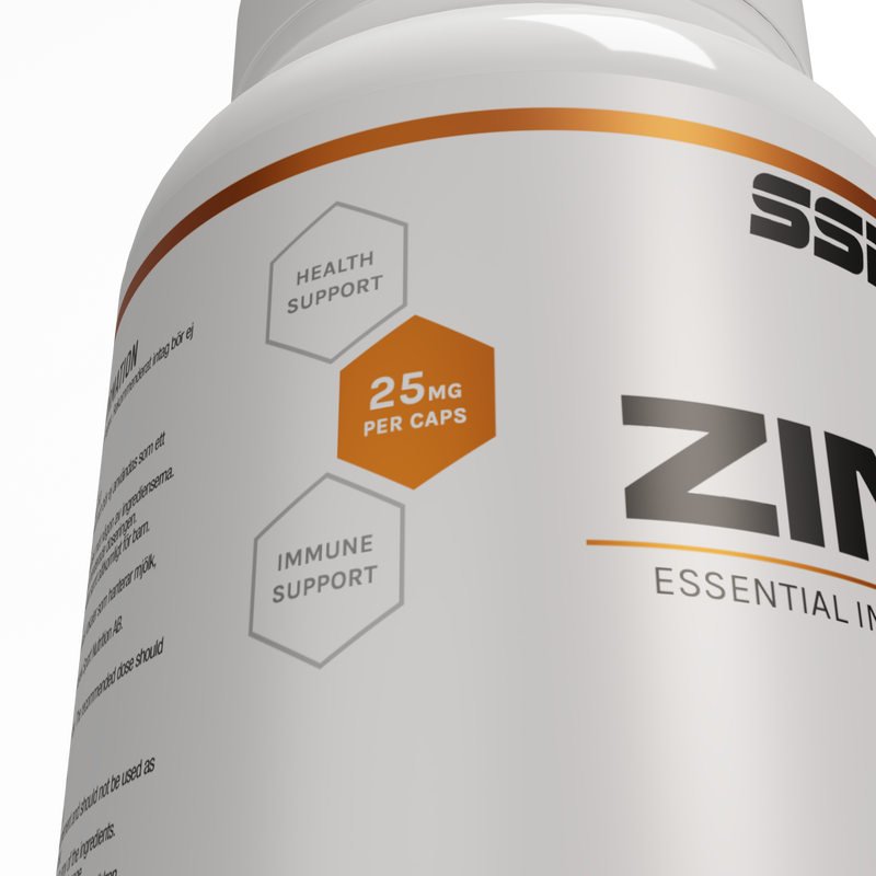 Zinc, 60 caps - Svensk Sport Nutrition